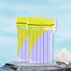 jojomis 12x Compressed Facial Sponges Round 12 Count for Exfoliating Mask SPA Facial Cleaning - Purple view 3
