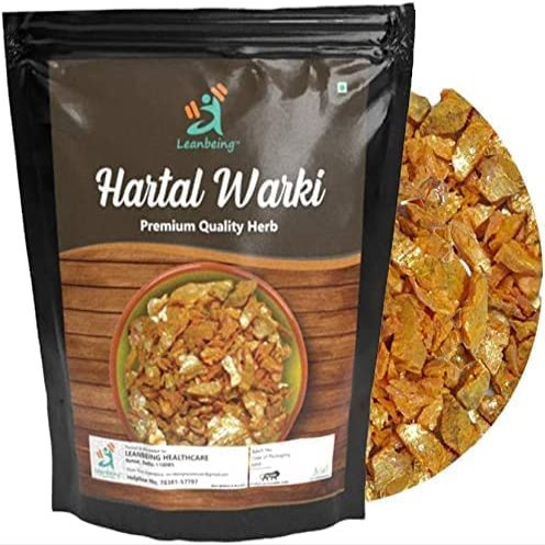 BETT Leanbeing Hartal warqi 50grm | Hartal Warki | for Hair Removal, Ayurvedic and Unani Herbal Usage varki hartal