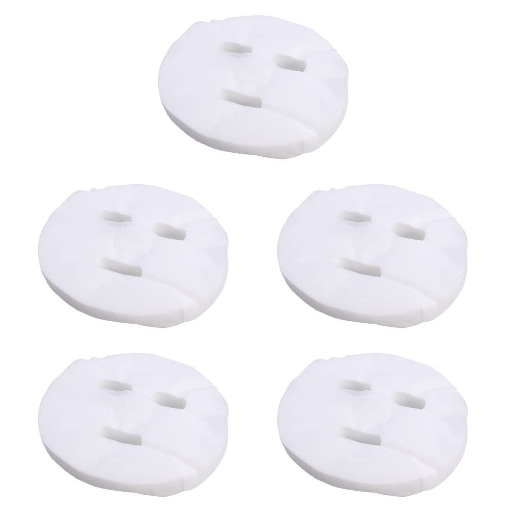FRCOLOR 500 pcs Cotton Facial Mask Sheet Skin Care Dry Mask Paper Sheet DIY Cosmetic Face Skin Care Mask for Home Travel