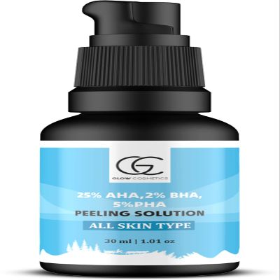 25% AHA + 2% BHA + 5% PHA Peeling Solution for Face 10-Minute Facial Face Serum, 1.01 oz
