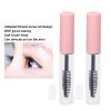 10pcs 5ml Empty Mascara Tube with Eyelash Wand, for Eyelash Growth Oil, DIY Mascara Eyelash Cream Container with Cap, Clear Portable Eyelash Cream Container Bottle, Pink view 4
