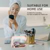 3Pcs Crystal Clear PVC Travel Toiletry Bag Kit for Women Men, Waterproof Vinyl Packing Organizer Storage Bags with Zipper Handle Straps, Cosmetic Pouch Carry on Airport Airline Compliant Bag Handbag view 3