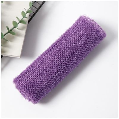 African Net Long Bath Net Sponge Shower Body Scrubber Back Scrubber Skin Smoother for Shower Body Cleaning Use