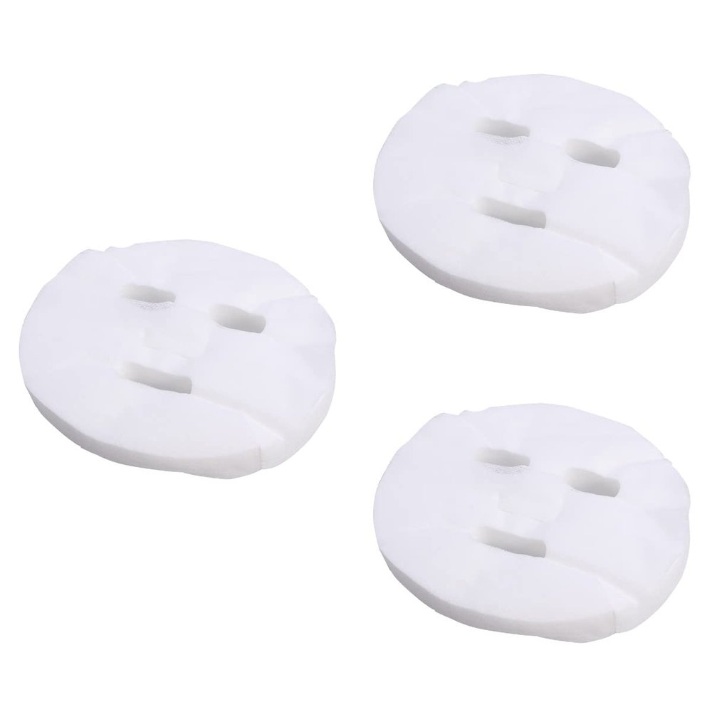 FRCOLOR 300 pcs Cotton Facial Mask Sheet Skin Care Dry Mask Paper Sheet DIY Cosmetic Face Skin Care Mask for Home Travel