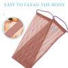 FRCOLOR Convenient Body Scrubber 2pcs African Exfoliating Net African Wash Net for Bath and Spa view 4