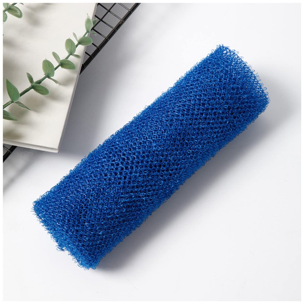 African Net Long Bath Net Sponge Shower Body Scrubber Back Scrubber Skin Smoother for Shower Body Cleaning Use