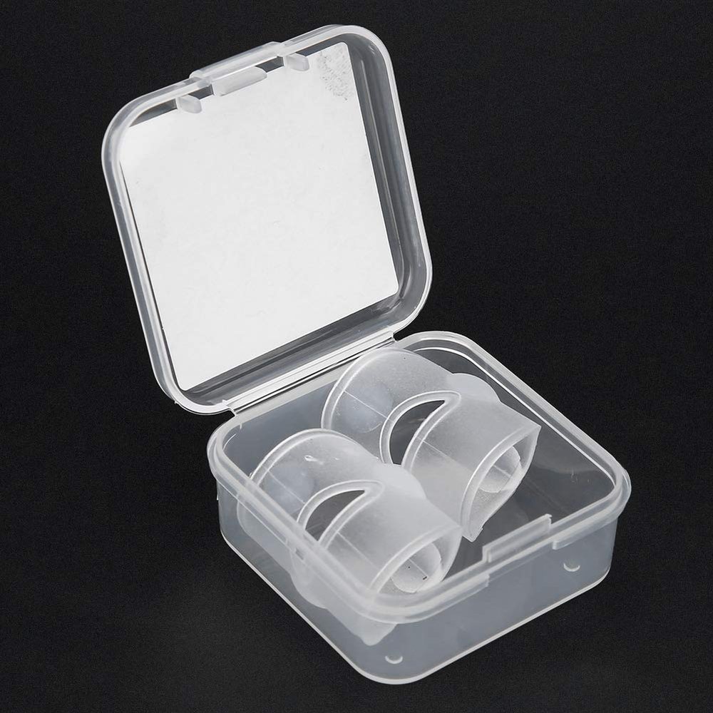2pcs Silicone Ingrown Toenail Treatment, Toenail Softener Caps, Easy Patches for Toe Nails, Ingrown Toenail Correcting Tool Pain Relief Paronychia Treatment Corrector