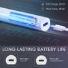 mlogiroa Mini UV Nail Lamp for Gel Nails Handheld UV Light for Nails Portable Led Lamp 3W Nail Dryer for Curing Gel Polish USB Light Flashlight for Home DIY ManicureWhite view 2