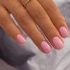 Bellelfin 240pcs Short Press on Nails Full Cover Short Square Glossy Pink Fake Nails Acrylic False Nail Tips with 5 Sheets Adhesive Glue Tabs for Women and Girls Nail Art Manicure view 1