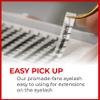 THE LASH SUPPLY 120 Fans, 5D Premade Fan Eyelash Extensions, C/D Curl, Mix Length 9-15mm, 0.07 Thickness, 12 Lines, Volume Lash Extensions, Natural and Long-lasting Curl, Mix Pack view 3