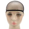 10pcs Black Wig Mesh Caps, Closed End Hair Mesh Net for Long Short Straightened and Curly Hair, Stretchable Soft Breathable Dome Wig Cap for Cosplay, Nylon Stocking Caps for Wigs view 1