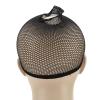 10pcs Black Wig Mesh Caps, Closed End Hair Mesh Net for Long Short Straightened and Curly Hair, Stretchable Soft Breathable Dome Wig Cap for Cosplay, Nylon Stocking Caps for Wigs view 3
