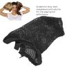10pcs Black Wig Mesh Caps, Closed End Hair Mesh Net for Long Short Straightened and Curly Hair, Stretchable Soft Breathable Dome Wig Cap for Cosplay, Nylon Stocking Caps for Wigs view 4