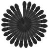 LALAFINA 100pcs Double-ended Sponge Eyeshadow Applicators Soft Makeup Brush for Home Use Durable and Lightweight Beauty Tools Black view 1