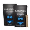 KoluaWax Hard Wax Beads for Hair Removal  Coarse Hair Formula  Face, Brazilian, Underarms, Back Chest, Bikini Waxing  Sea Salt & Surf, 1lb Refill for Wax Warmers & 10 Large Applicator Sticks 2 Pack view 1