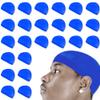 24 Pcs Wave Cap Stocking Caps Stretch Compression Long Lasting Lightweight Comfortable Fit Durable Mens Dome Cap Loc Cap Sleeping Hair Caps Wave Caps for Men (Royal Blue - 12 Pack of 2 Pcs) view 1