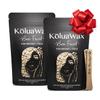 KoluaWax Hard Wax Beads for Hair Removal  Coarse Hair Formula  Face, Brazilian, Underarms, Back Chest, Bikini Waxing  Coconut Colada, 1lb Refill for Wax Warmers & 10 Large Applicator Sticks, 2 Pack view 1