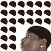24 Pcs Wave Cap Stocking Caps Stretch Compression Long Lasting Lightweight Comfortable Fit Durable Mens Dome Cap Loc Cap Sleeping Hair Caps Wave Caps for Men (Dark Brown - 12 Pack of 2 Pcs) view 1