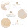 GLEAVI 4pcs Back Loofah Scrubbers Exfoliating Bath Towels for Deep Cleaning Skin Convenient Hanging for Gentle Skin for Shower Use view 4