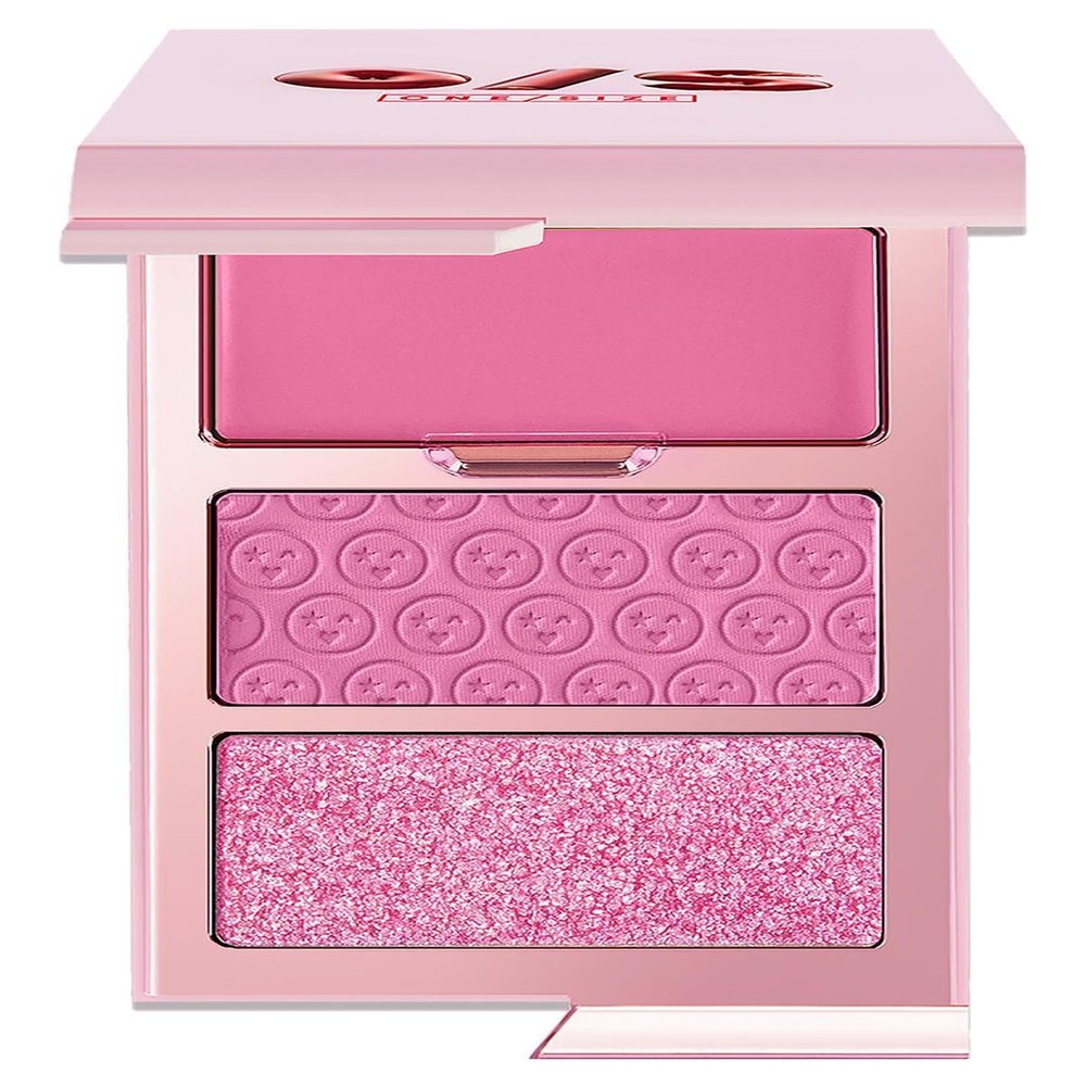 ONE/SIZE by Patrick Starrr Cheek Clapper 3D Blush Trio Palette Attention Seeker