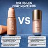 3INA MAKEUP - The No-Rules Cream Highlighter 512 - Liquid Highlighter Pearly gold for Eyes Lips & Cheeks w Sweet Almond Oil view 4