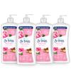 St. Ives Smoothing Hand & Body Lotion for Women with Pump, Daily Moisturizer Rose and Argan Oil for Dry Skin, Made with 100% Natural Moisturizers, 21 fl oz, 4 Pack view 1