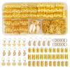 102 Pieces Dreadlocks Loc Hair Jewelry for Women Braids Hair, 20 Pieces Loc Jewelry Accessories for Braiding Hair, Big Braids Hair Rings for Dreadlocks view 1