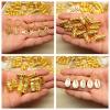 102 Pieces Dreadlocks Loc Hair Jewelry for Women Braids Hair, 20 Pieces Loc Jewelry Accessories for Braiding Hair, Big Braids Hair Rings for Dreadlocks view 4
