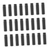 BIUDECO 25pcs Empty Lipstick Tube Containers Caps Black Storage for Cosmetics for Lip Gloss and Craft Projects -up Design view 1