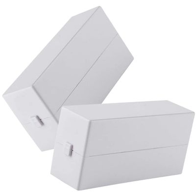 FOMIYES 2pcs Nail Drill Bits Storage Case Slots Practical Holder for Nail Art Tools Keeps Bits Dust and Organized for Salons and Use