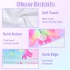ELLEWIN Microfiber Hair Towel Wrap for Kids Girls 2 Pack Hair Turban Drying for Women Gifts Set Absorbent Quick Dry Twisty Anti Frizz Towel for Curly Long Thick Hair view 2