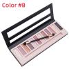 12-Color Nude Eyeshadow Palette - Natural Nude Matte & Shimmer Glitter Pigment Eye Shadow Palette Set - Waterproof Smokey Professional Beauty Makeup Kit (B Shimmer) view 3