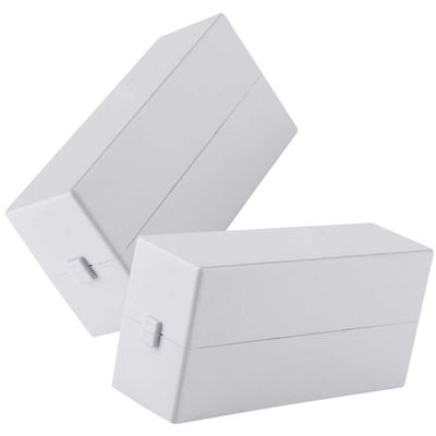 FRCOLOR 2pcs Slot Nail Drill Bits Storage Case Cover Dust Organizer for Nail Art Polishing for Home Salon and