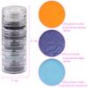 Duufin 36 Colors Nail Pigment Powder Colorful Luminous Pearlescent High-Gloss Halo Powder Pigment for Nails Art, Body and Crafts view 2
