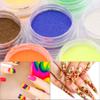 Duufin 36 Colors Nail Pigment Powder Colorful Luminous Pearlescent High-Gloss Halo Powder Pigment for Nails Art, Body and Crafts view 3