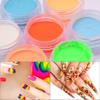 Duufin 54 Colors Nail Pigment Powder Colorful Luminous Iridescent Glitter Pearlescent High-Gloss Halo Powder Pigment for Nails Art, Body and Crafts view 3