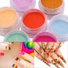 Duufin 36 Colors Nail Pigment Powder Colorful Luminous Iridescent Glitter Pearlescent High-Gloss Halo Powder Pigment for Nails Art, Body and Crafts view 3