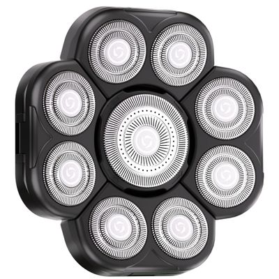 Universal Replacement Heads for Blade,Replacement Blades Compatible with Most Major Head Shaver Brands, Easy-to-Install Electric Razor Shaver Heads for Bald Men. (9 Black)