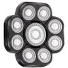 Universal Replacement Heads for Blade,Replacement Blades Compatible with Most Major Head Shaver Brands, Easy-to-Install Electric Razor Shaver Heads for Bald Men. (9 Black) view 1