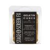 Professional FX Makeup Gelatin Cubes 4 oz. Clear - A Safe Alternative to Latex! Special FX Makeup, Skin Effects, Scars, Prosthetics Easy! view 2