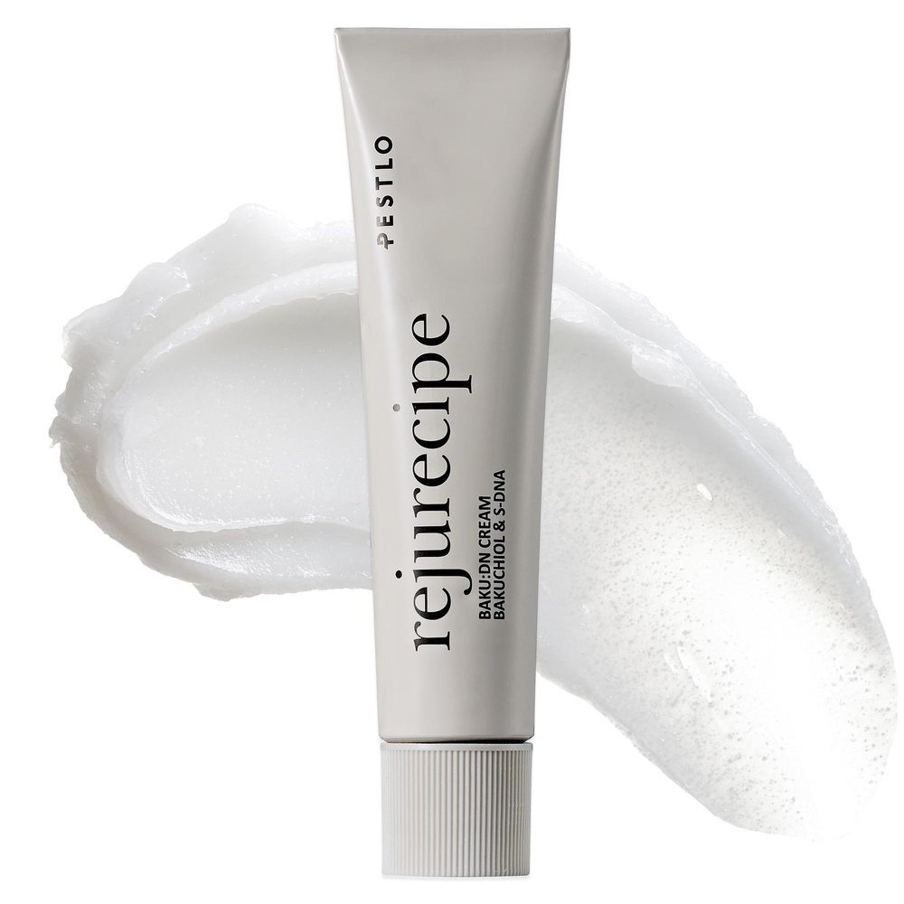 PESTLO Rejurecipe Baku:DN Cream, 1.01 fl oz, 30ml - Elasticity & Anti-Oxidant Care Cream, Bakuchiol, SDNA-PDRN, Salmon Extract, 10 Hyaluronic acids for All Skin Types, Korean Skincare