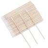 300 PCS/Sets Eyelash Extension Supplies 200pcs Disposable Pointed Micro Swab 50pcs Eyebrow Spoolie Brush 50pcs Lip Wand Brush Mascara Wand Applicator Eyelashes Tool (Bamboo kits) view 4