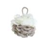 USEBEM Wholesale Large Bath Ball Bathroom Soft Scrub Bath Artifact Supplies Bath Flower Bubble mesh Spliced Two-Color Bath Ball Oversized_King Apricot Rice (unpackaged) view 1