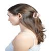 LELE FASHION Womens Hair Clips Cute Hair Clips For Women Square Claw Clip Mini Fashion Claw Clip Plastic Hair Clips Non-Slip Styling Hair Clips Pink Jaw Clips Hair Accessories For Women  2x1.9 view 3