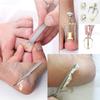 4PCS Stainless Steel Pedicure Knife Set for Ingrown Nails,Ingrown Toenail Removal Corrector Kit,Paronychia Treatment,Peeling Knife removers for Nail Corn Callus view 2