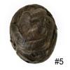 Hair Wonders Men's Toupee Remy Human Hair Piece Men Lace Toupee For Men Bleached Knot Hair Replacement System Man Hairpieces Toupee 7x9 100% Light Medium Density #5 Medium Light Brown view 2