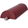 Master Massage Large Semi Round Massage Bolster Cushion for Leg,6 inch Width 3 inch Height 26 inch Length Half Moon Massage Bolster Pillow for Massage/Beauty/Spa/Salon (Burgundy) view 3