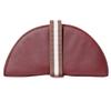 Master Massage Large Semi Round Massage Bolster Cushion for Leg,6 inch Width 3 inch Height 26 inch Length Half Moon Massage Bolster Pillow for Massage/Beauty/Spa/Salon (Burgundy) view 4