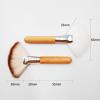 TEONEI Facial Fan Brush,Face Makeup Brush,Highlighting Make Up Brush Cosmetic Tools,4PCS view 3