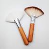 TEONEI Facial Fan Brush,Face Makeup Brush,Highlighting Make Up Brush Cosmetic Tools,4PCS view 4